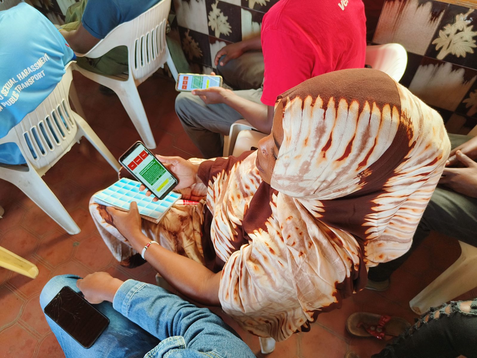 A facilitator leading a participatory governance workshop